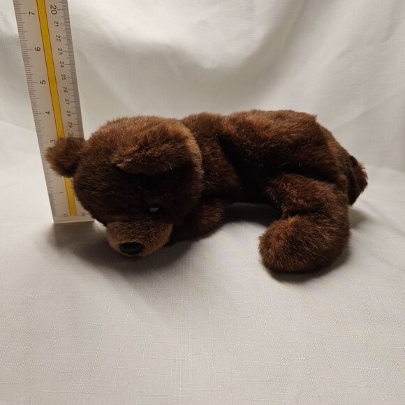 Vintage 1995 Beanie Baby Stuffed Brown Bear Plushie Plush - Picture 12 of 13